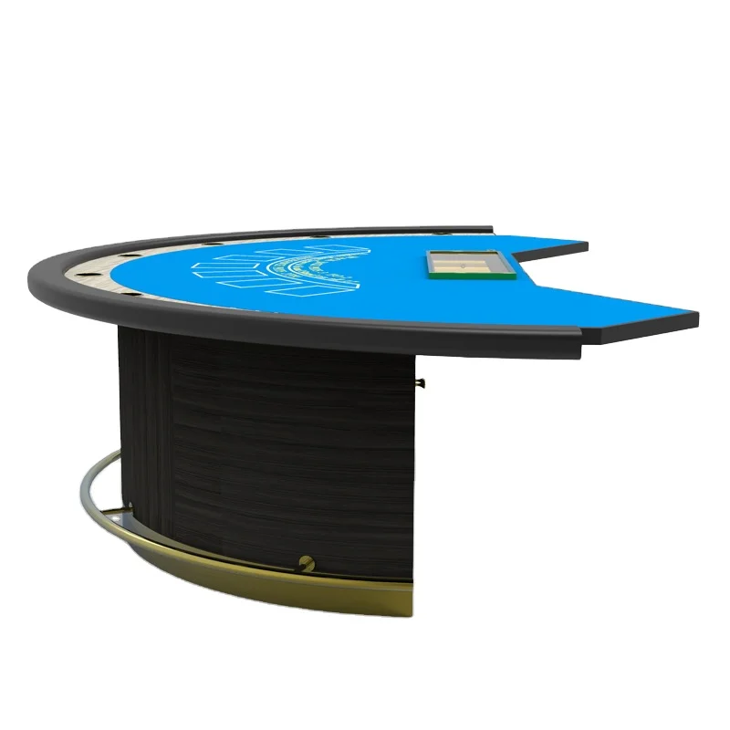 Деревянный покерный стол для казино YH оптом набор покерных столов Delux