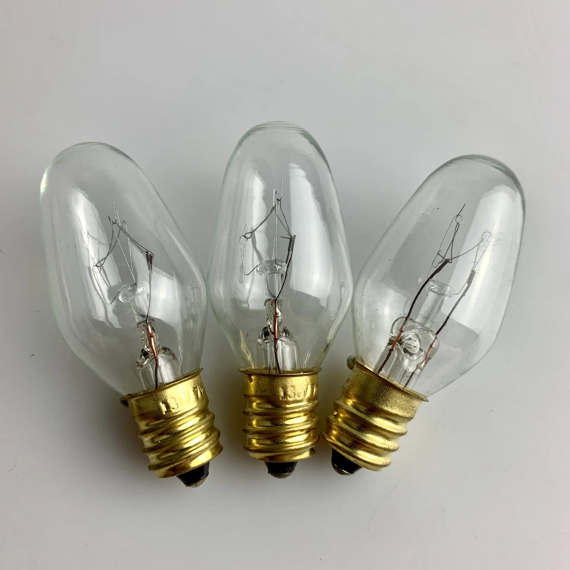 120V 220V C7 15 Watts Salt Lamp Bulb Housing Replacement Bulbs E12 E14 Base  Incandescent Night Light Bulbs - Buy 120V 220V C7 15 Watts Salt Lamp Bulb  Housing Replacement Bulbs E12
