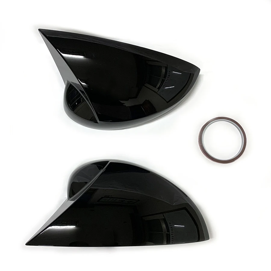 product car exterior accessories car side door wing rear view mirror cover  for honda civic 11th 2022 trim modified shell-4