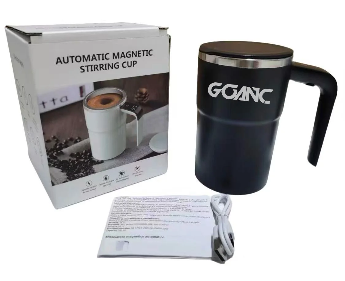 Portable Smart Temperature Sensing Coffee Mug - Automatic Stirring ...