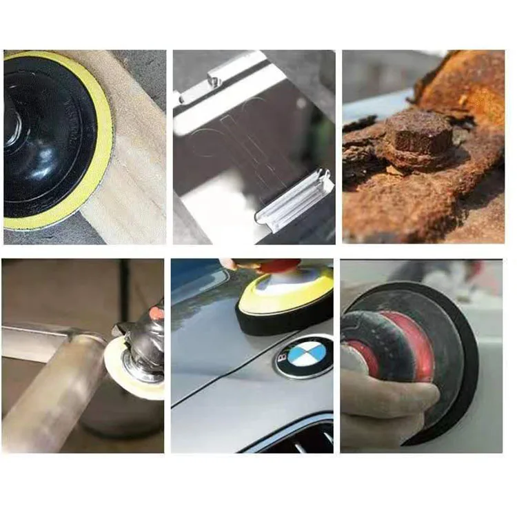 SUEZ 5-дюймовый 6-дюймовый небольшие ручные промышленный высокоскоростной автомобильные сухие пневматические нержавеющая сталь металл полируя машина