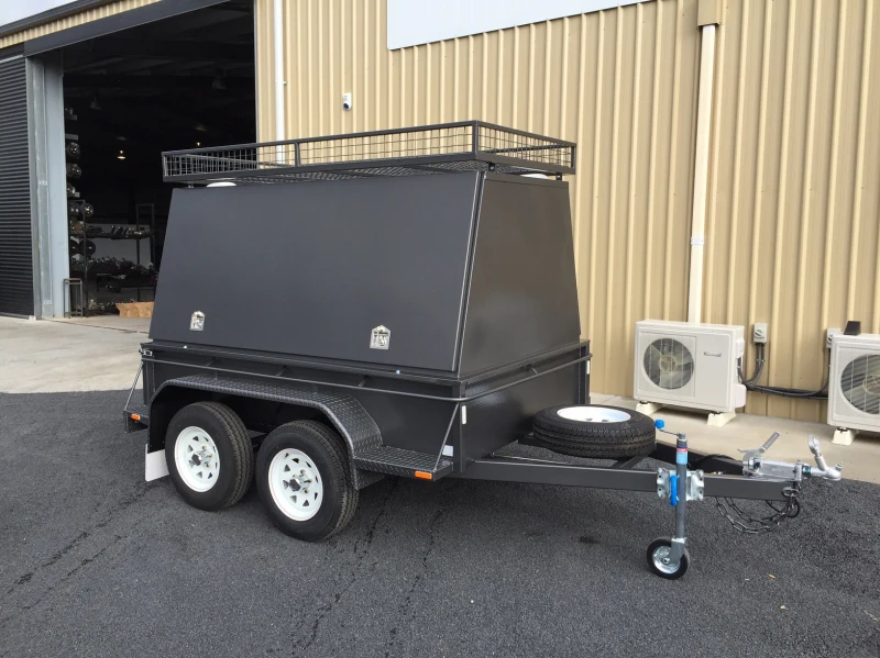 Ecocampor Australian Standard Tandem Axle Tradesman Trailer Cargo