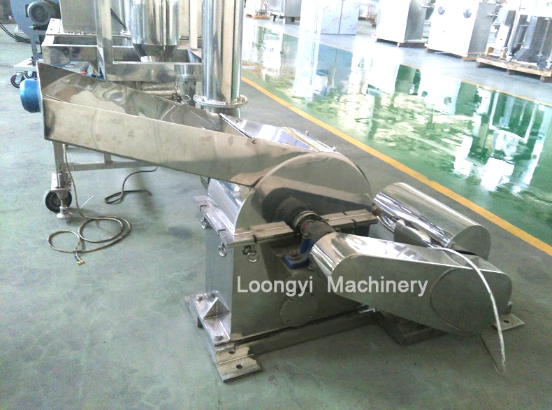 Loongyi rice husk sugar pulverizer machine chili casava grinding machine for maize
