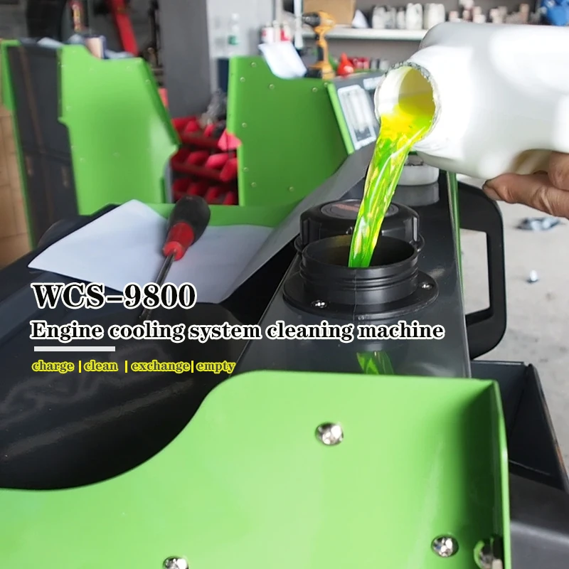 Wcs9800 Engine Cooling System Cleaning Machine For Automobile Buy
