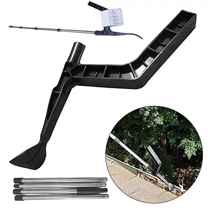 Outil De Nettoyage Pour Gouttières - Pelle à Main Verte 43 Cm - Pour Feuilles, Débris, Jardin