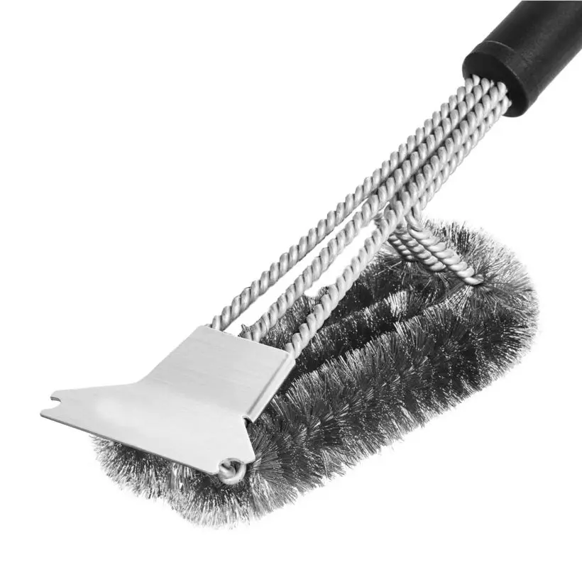 Barbecue Grill Cleaning Brush Grill Brush And Scraper For BBQ