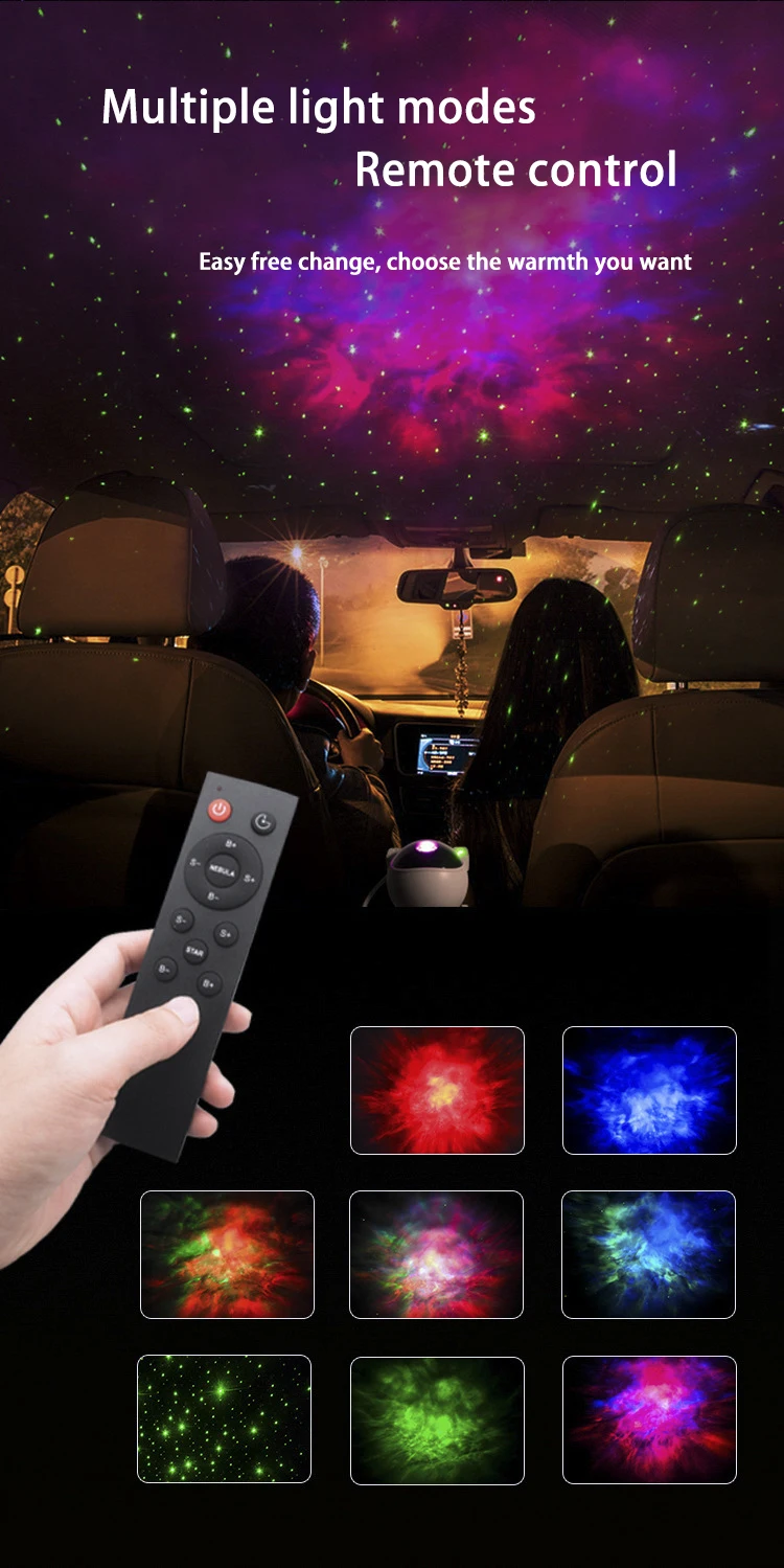 product creative astronaut star projection bedroom laser projection ambient light night light commemorating moon landing star projector-38