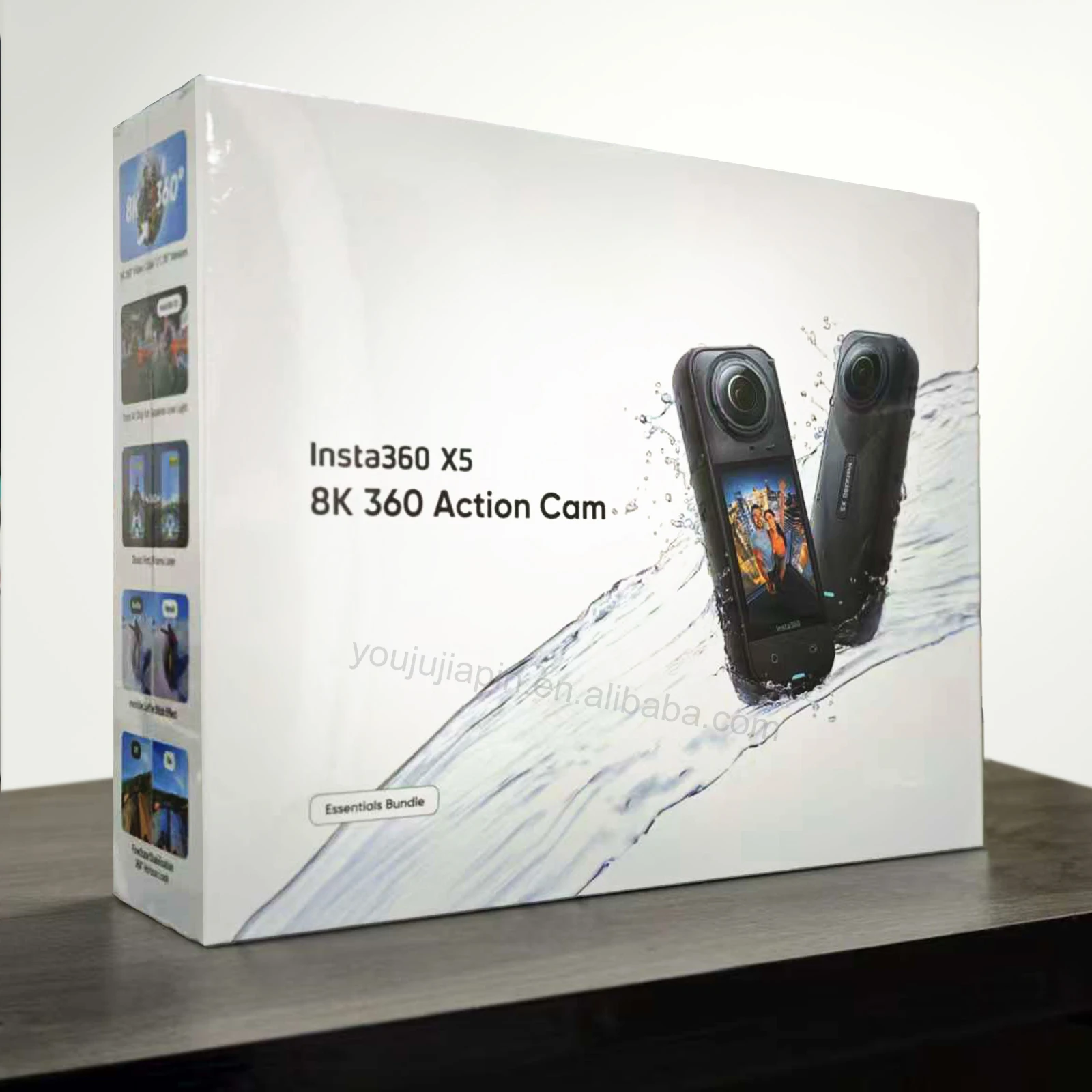 Insta360 X5 Motorcycle Multiview Bundle - 8K Waterproof Camera