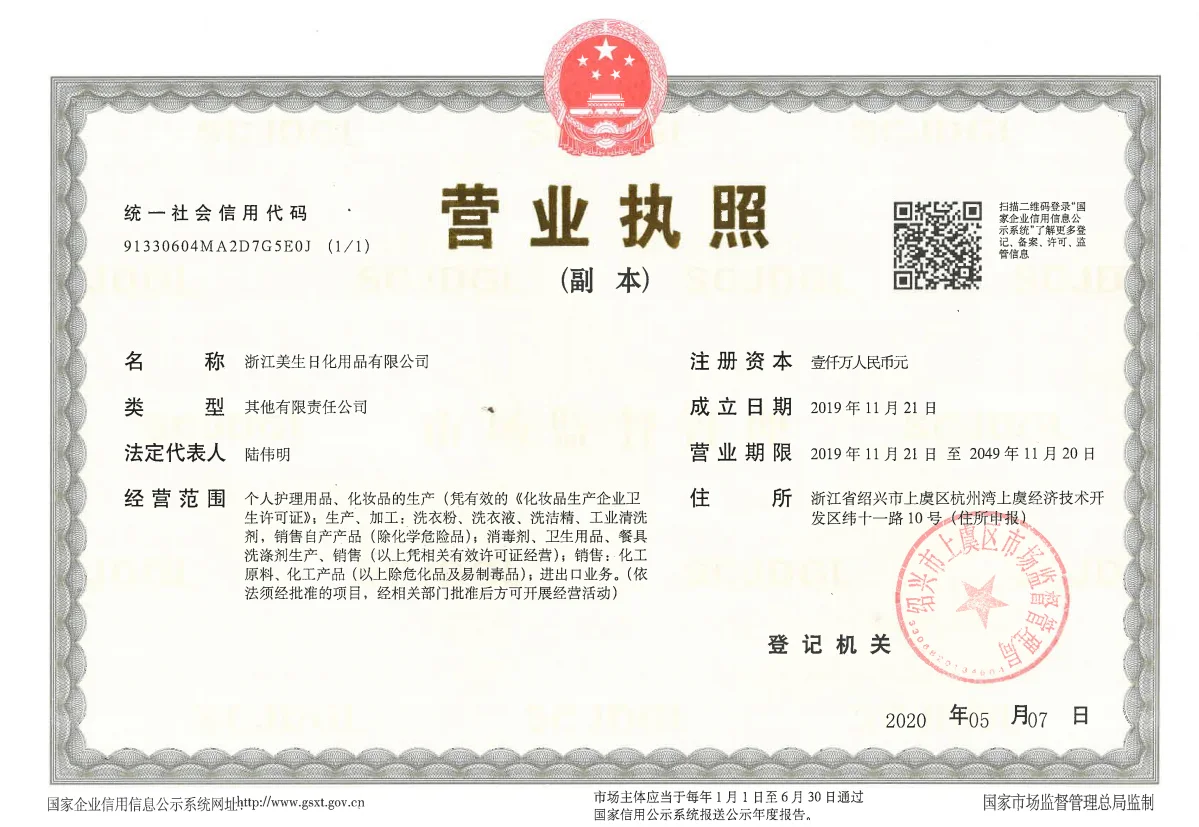 Company Overview Zhejiang Mexon Home Care Products Co., Ltd.