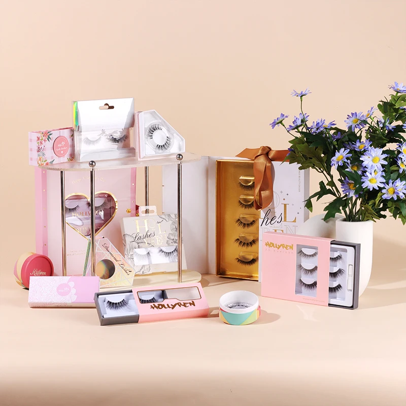 Qingdao Eyelashes Eco Friendly Products 2023 Vegan Triangle Fiber Lash ...