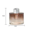 100ml marron dégradé + bouchon intérieur + anneau argenté