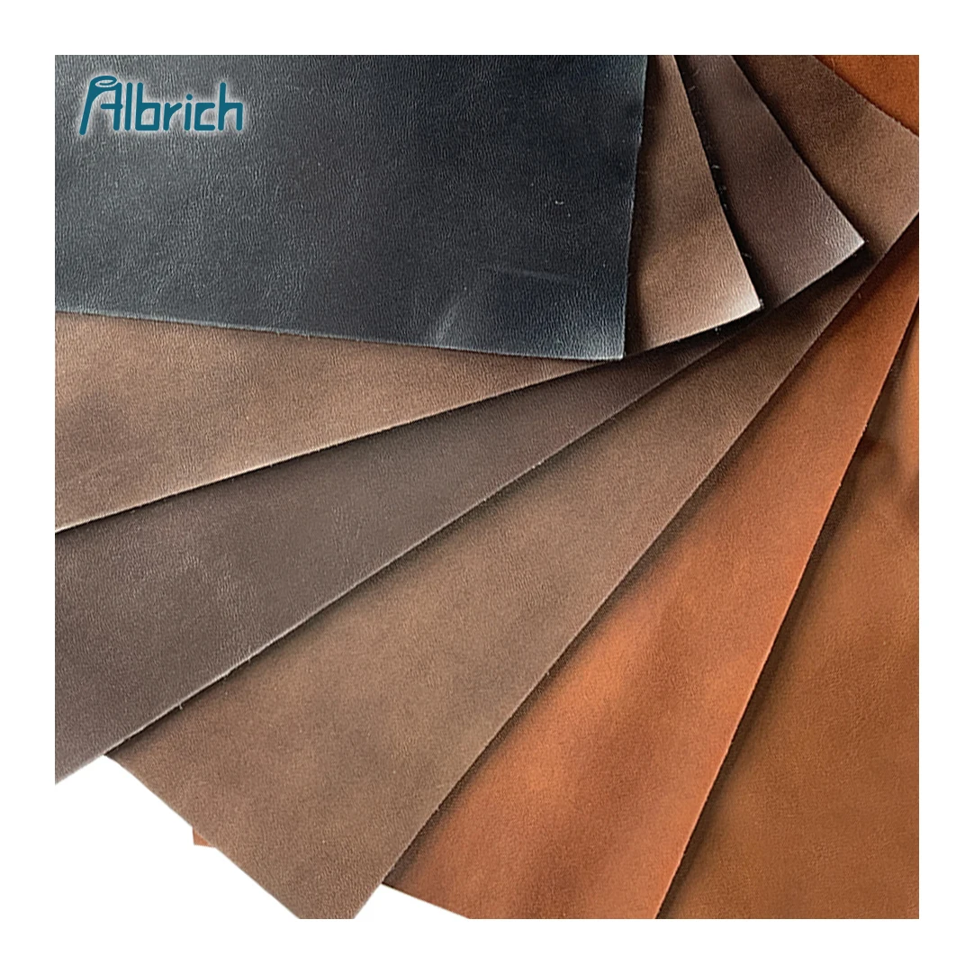 Free Sample Waterproof Skin Pattern Eco Friendly PU Leather Fabric, Customization Recycled Smooth Pu Upholstery Leather