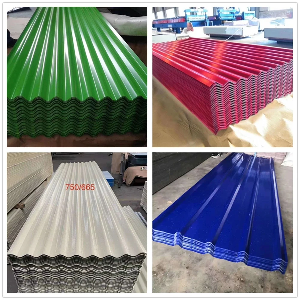 SASO API Galvanised Corrugated Roofing Sheets CE IBR Roof Tiles Color Coated 0