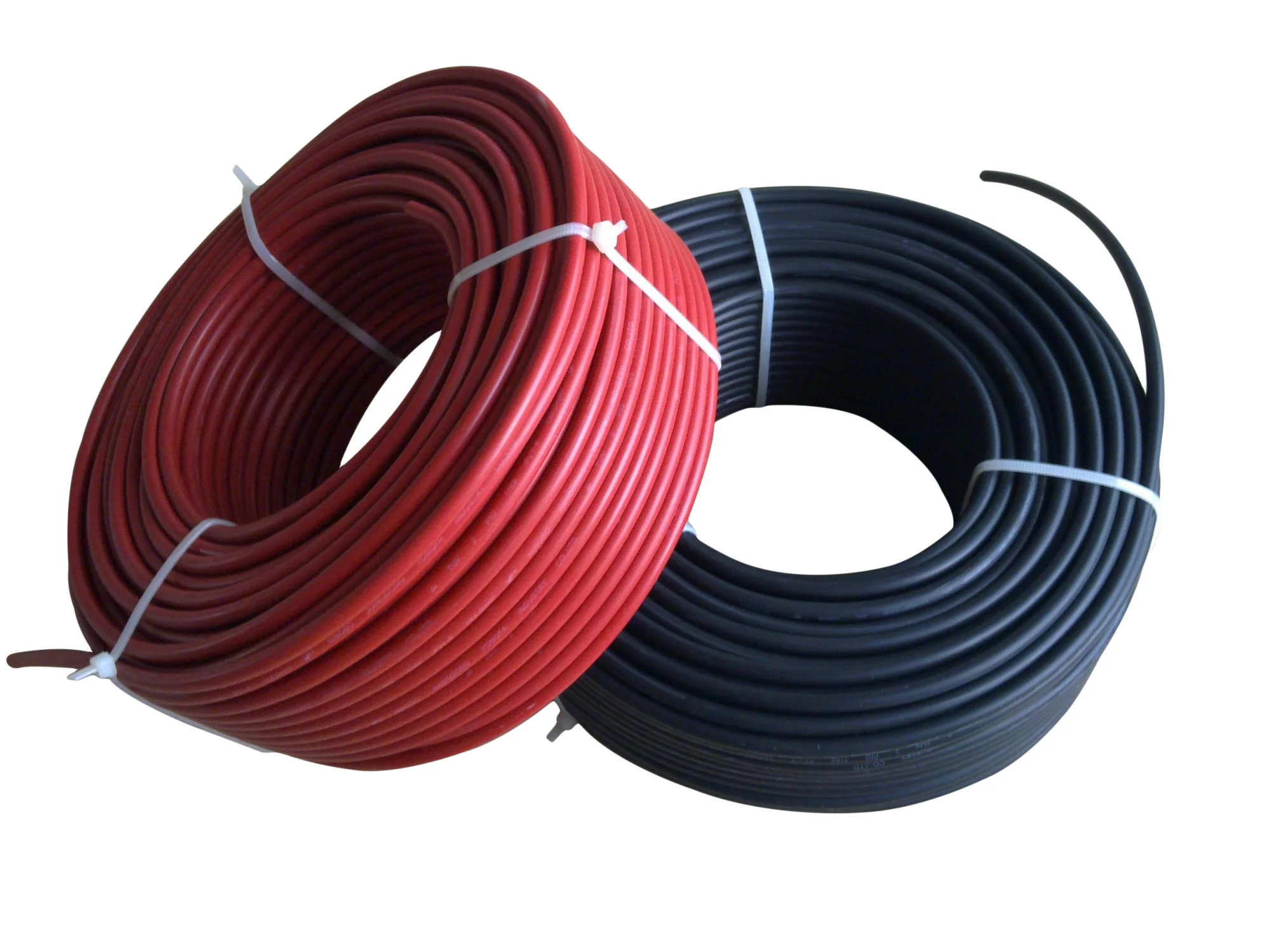 DC PV1-F Solar Cable 4mm2 Red & Black Tinned Copper XLPE Insulated  Wire for Solar energy Panels Electrical Wires