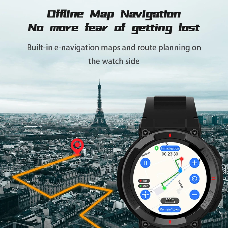 Offline Maps Google Maps On Galaxy Watch Active Outdoor GPS