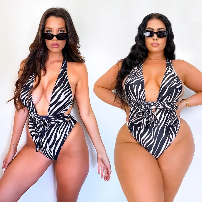 Купальники больших размеров с высокой талией бикини женские модные сексуальные купальники больших размеров