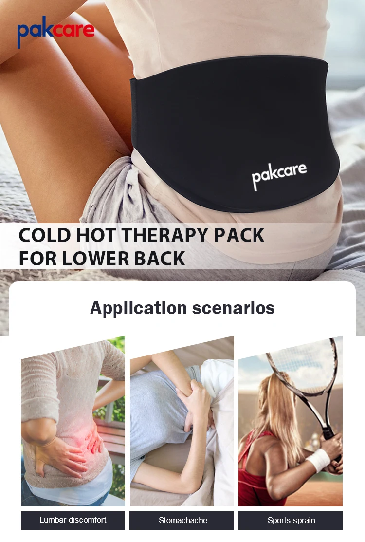 Hot Cold Therapy Ice Pack Heat Belt Heating Pad For Lower Back Pain Relief Cramps Abdominal