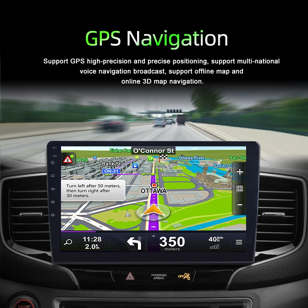 Factory Cheap Price EQ FM Radio Mirror Link GPS Wifi SWC BT Android 10 MP5 2 Din 9 Inch Car MP5 Players
