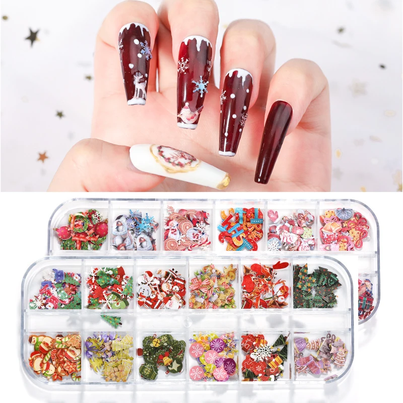 Traje De Invierno Para Decoración De Uñas,Adhesivo Artístico Para Uñas ,Halloween,Mariposa,Flor,Navidad,Venta Directa - Buy Nail Art  Sticker,Christmas Nail Art Sticker,Winter Nail Art Product on 