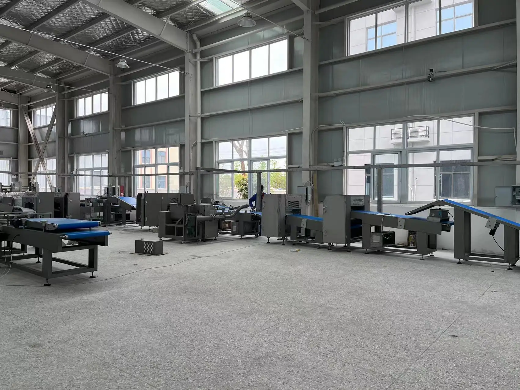 3500 Puff Pastry Making Machine Multi Layers Pastry Dough Production Line Fully Automatic