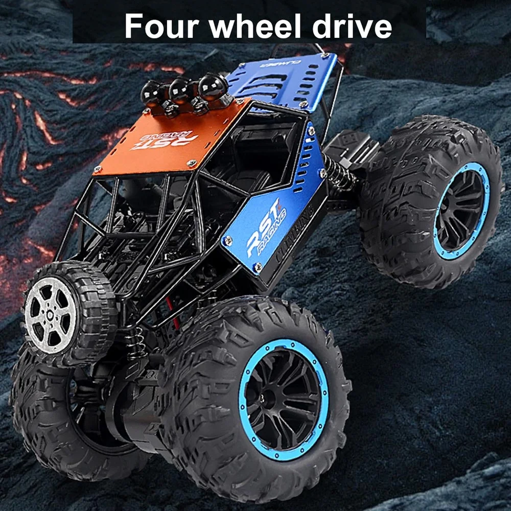 
 1:20 Масштаб 2,4G внедорожник литая модель гусеничная машина для скалолазания радиоуправляемые игрушки Высокая скорость rc монстр-ТраК  