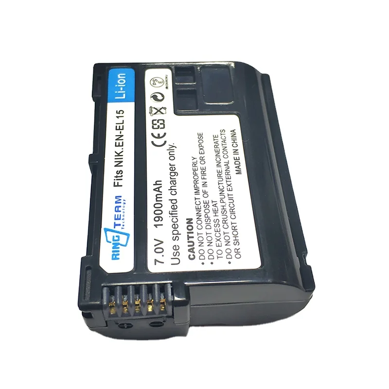 EN-EL15 Camera Battery For Nikon D800 D7000 D7500