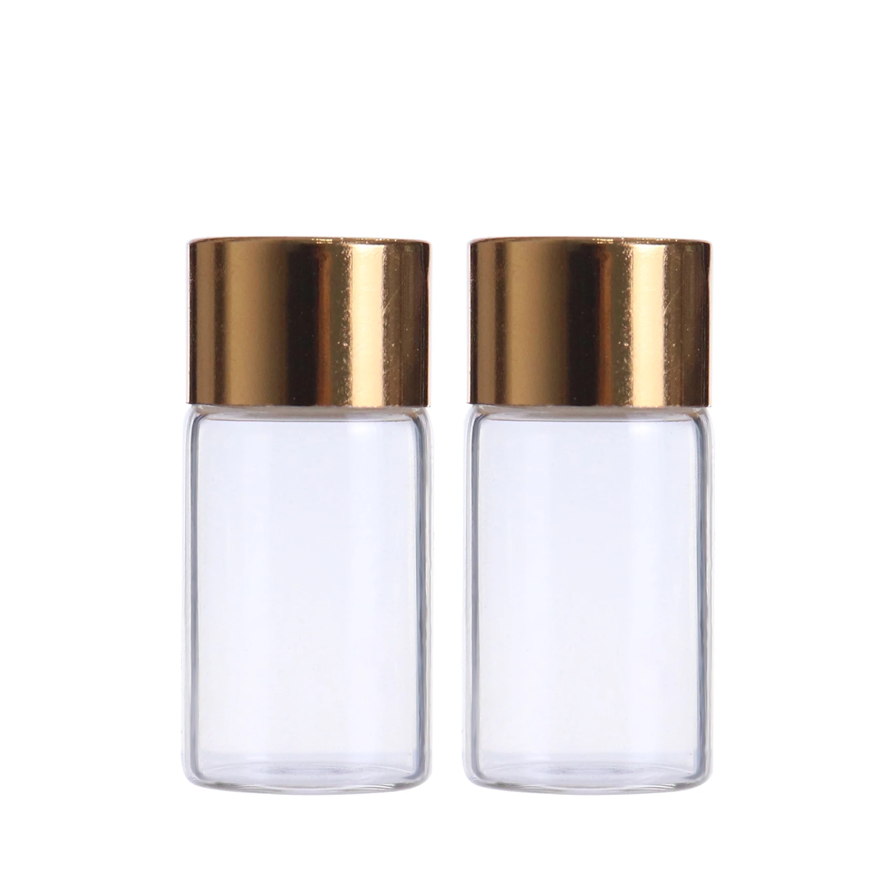 Mini Glass Perfume Tester Bottle 0.5ml 1ml 2ml 3ml with Black