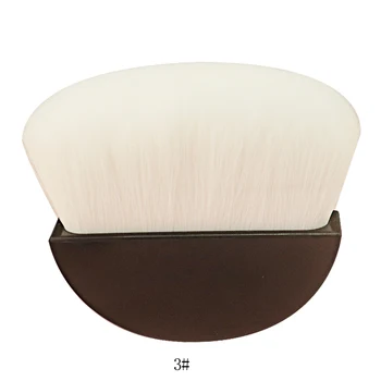 customizable Dry Shampoo brush Vegan High dense synthetic hair large size brush kabuki powder makeup brush for body