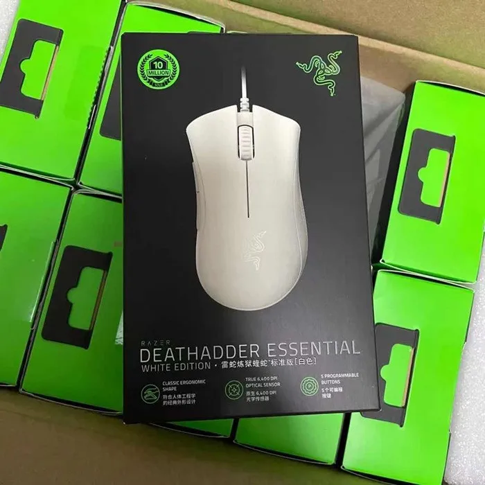 Hader Razer Sc Razer Deathadder Essential Wired Gaming Mouse - 5 Buttons, 6400 DPI