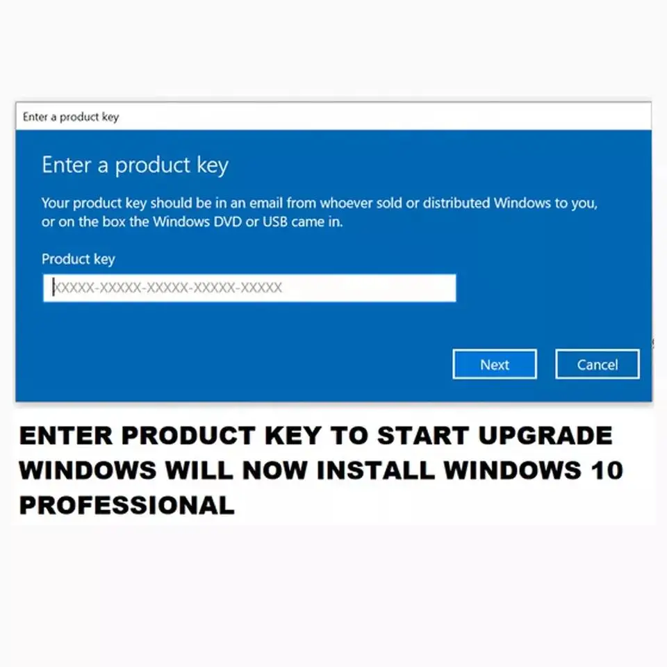 Windows 10 Pro Oem Key Code 100% Online Activation Warranty 12 Months ...