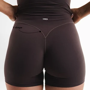 Quick Dry Women's High Waisted Yoga Shorts Hip Lifting Women Gym Fitness Booty Yoga Shorts