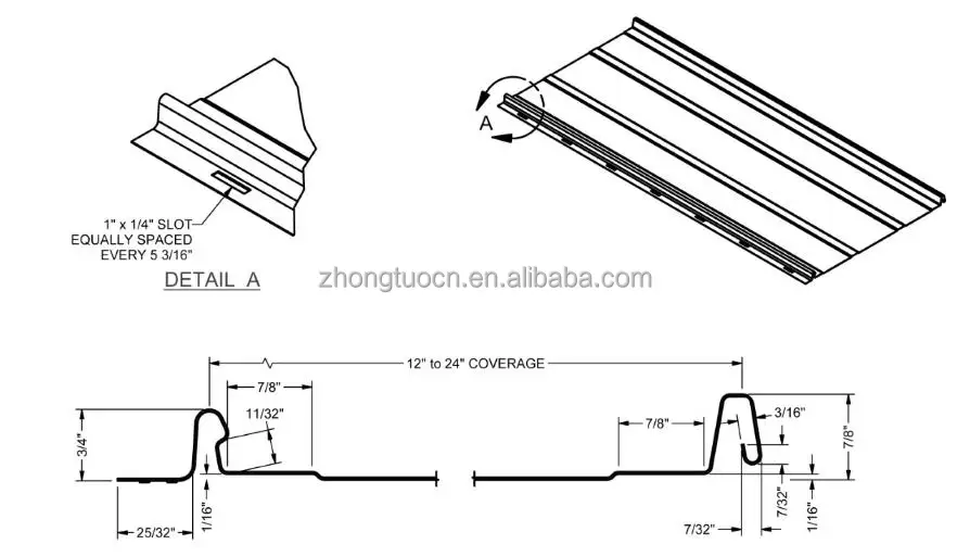 Metal Self Snap Lock Standing Seam Roof Sheet Roll Forming Machine ...