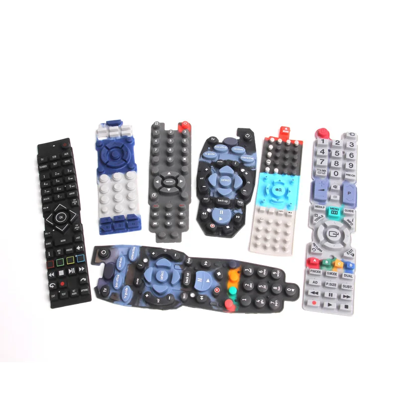 समायोजित कुंजी बटन प्लेस्टेशन 5 इलेक्ट्रॉनिक उपकरण iptv चालक सॉफ्ट सिलिकोन कीबोर्ड
