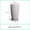 21inch  light gray