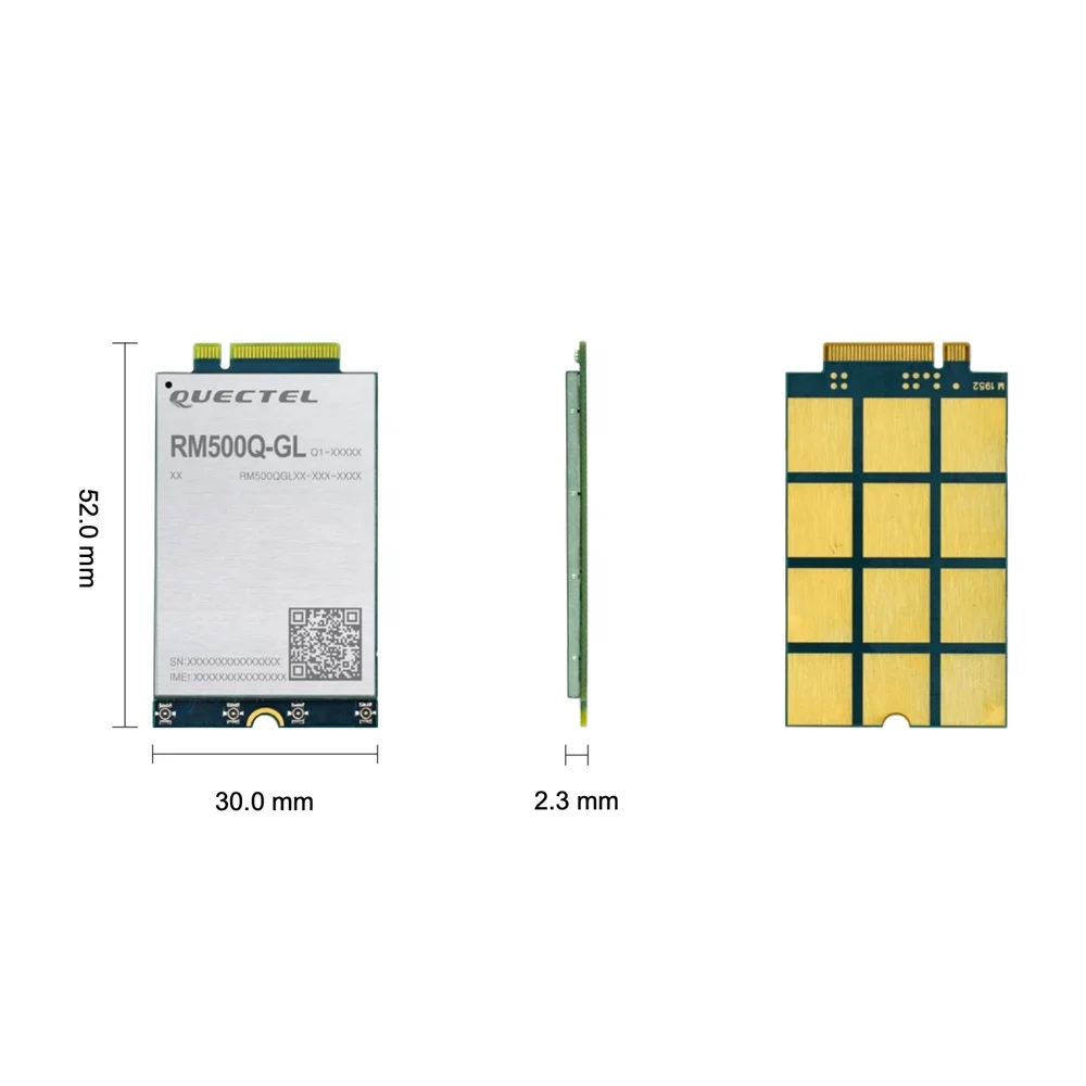 Quectel RM500Q-GL 5G Module M.2 Interface for IoT & PDA OEM