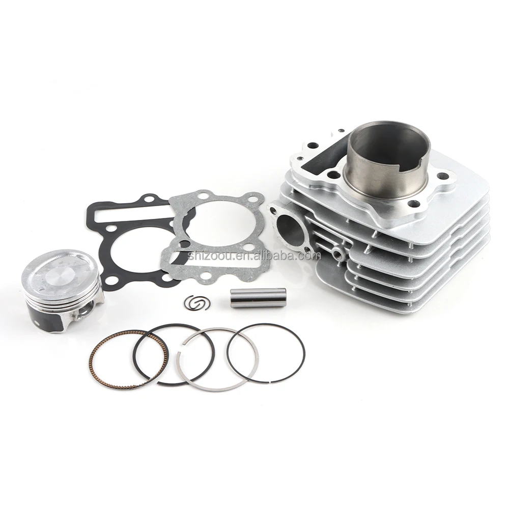 For BAJAJ Boxer BM150 BM 150 Boxer Motorcycle Cylinder Kit Piston Ring Gasket 56mm Cylinder Block Kit Piston Ring Set