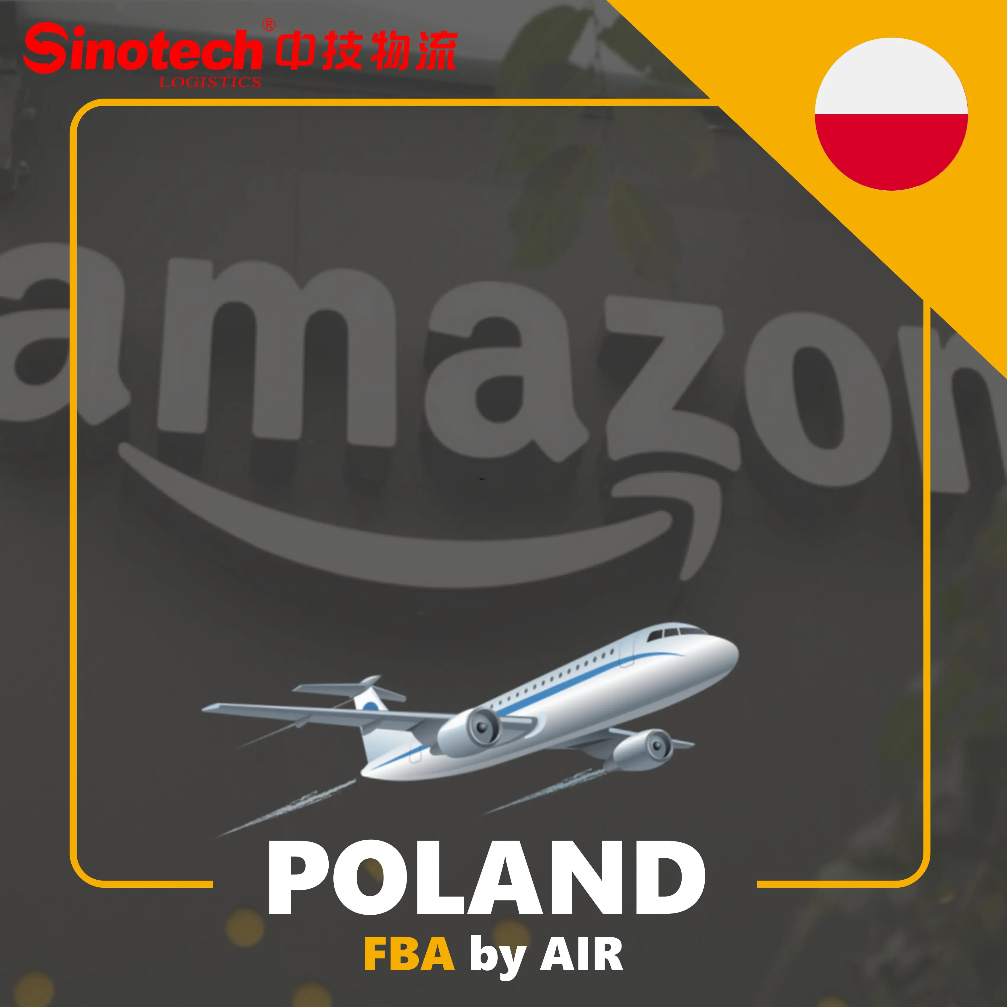 从中国到波兰的廉价空运ddu Ddp送货上门到门fba亚马逊从中国到波兰的运输 Buy China Amazon Freight Forwarder Door To Door Delivery Shipping Agent China