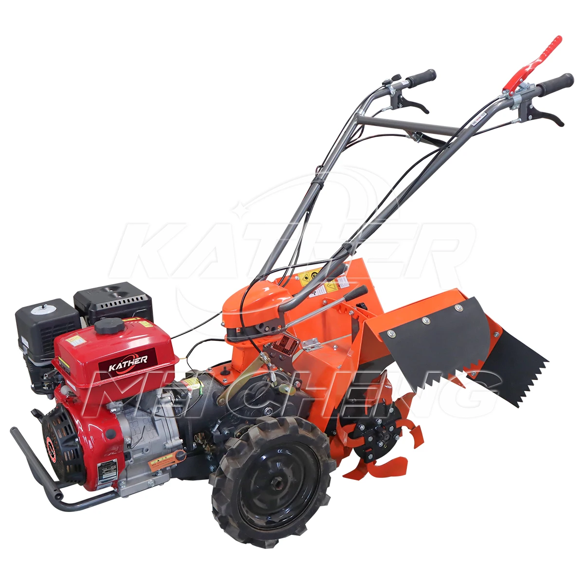 Multifunctionele 4WD Benzine/Diesel Rotobareer Handgeduwen Eg Ploeg Krachtploeg Ploeg Kracht Onkruidweger Rotobareer