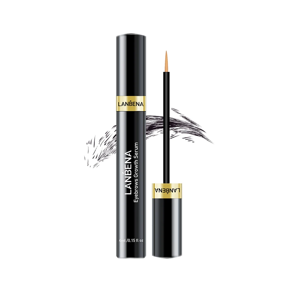 LANBENA Private Label  Eyebrow Growth Enhancer Serum for Eyebrow Nourish Thicken Repair