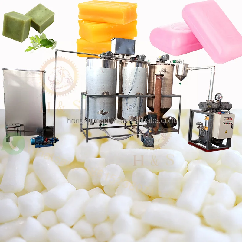 The Oil Is Saponified Into Soap Noodles Through the Saponification Tank/soap Noodles Making Machine