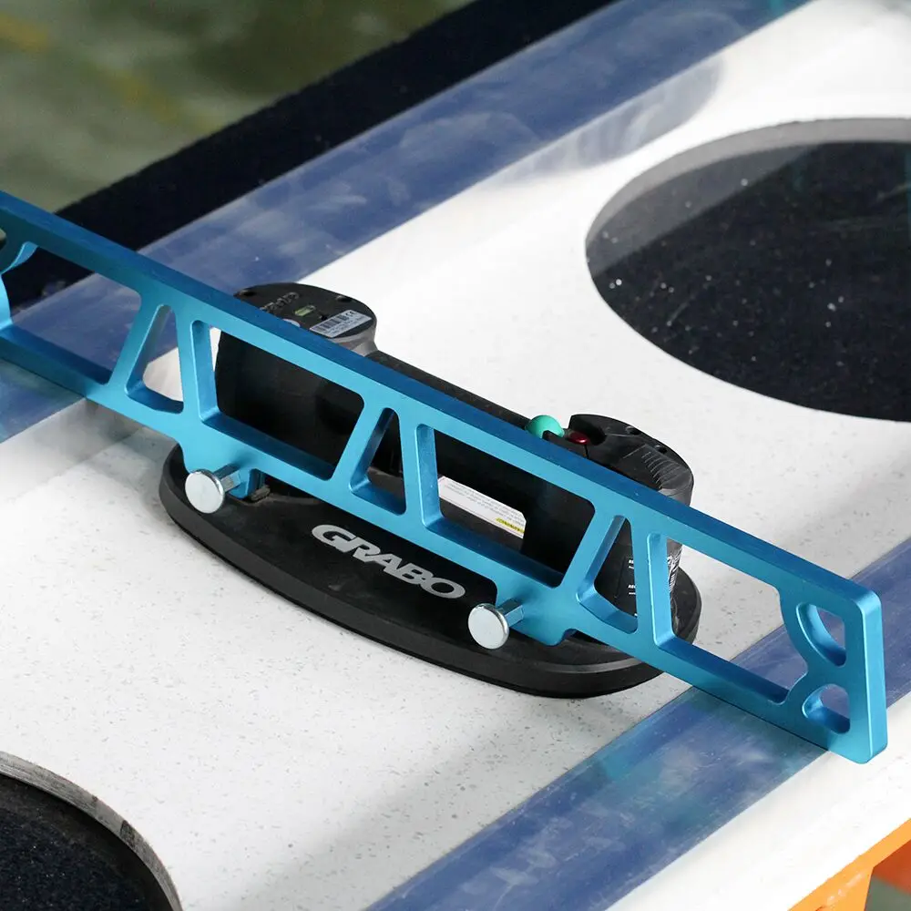 Raizi Tool Framo Slab Support System Without Nemo Grabo Lifter for Large Format Tile and Granite Marble Stone Countertops
