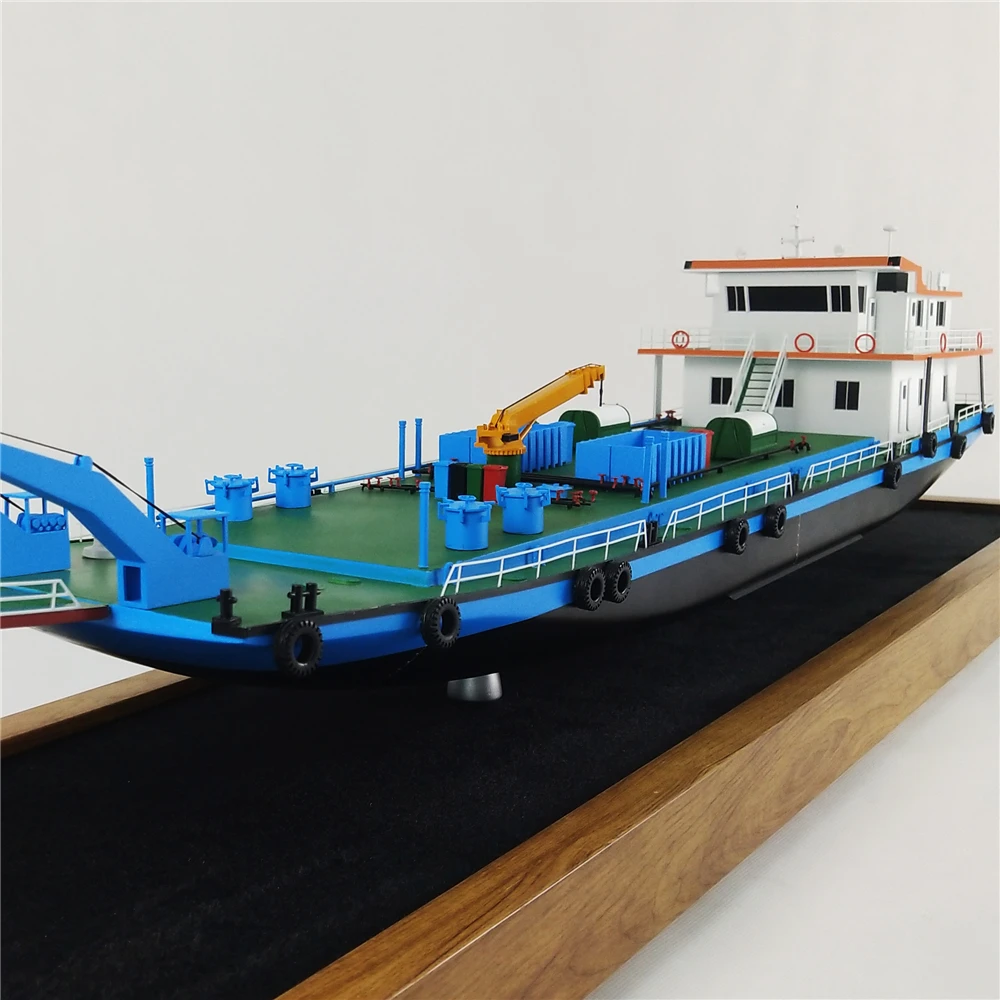 100cm Cleaning boat model Clean-up boat model Fairway ship model Amur Shipbuilding Plant O.A.S shipmodel