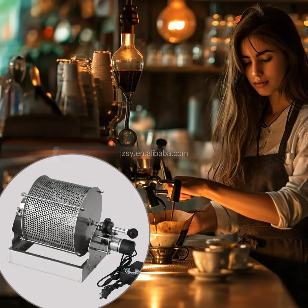 Mini Coffee Roaster Efficient Baking Machine for Cacao Beans