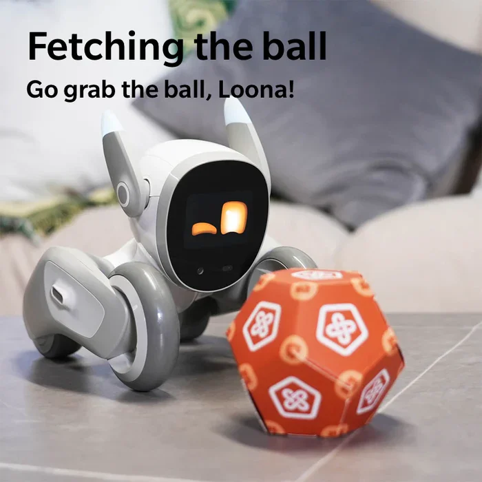 Mini Pocket Loona: Intelligent Pet Robot Toy with Speech