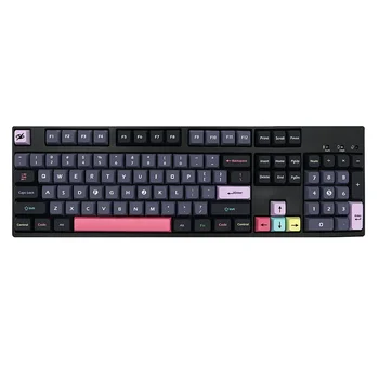 XDAプロファイルPBTGMKドラキュラキーキャップ染料昇華133キー1.75U2U