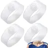 4 Pcs White