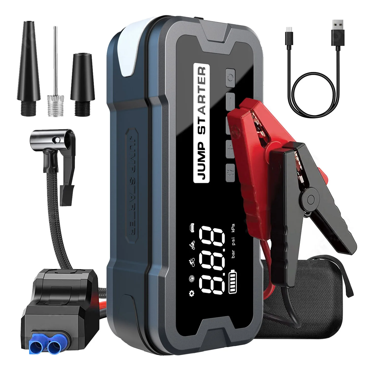 ★新品未使用★バッテリーテンダ－ ジャンプスタータ－&パワーバンク 1000 A Amazon | ACEZUK ジャンプスターター 21800mAh大容量 6000A