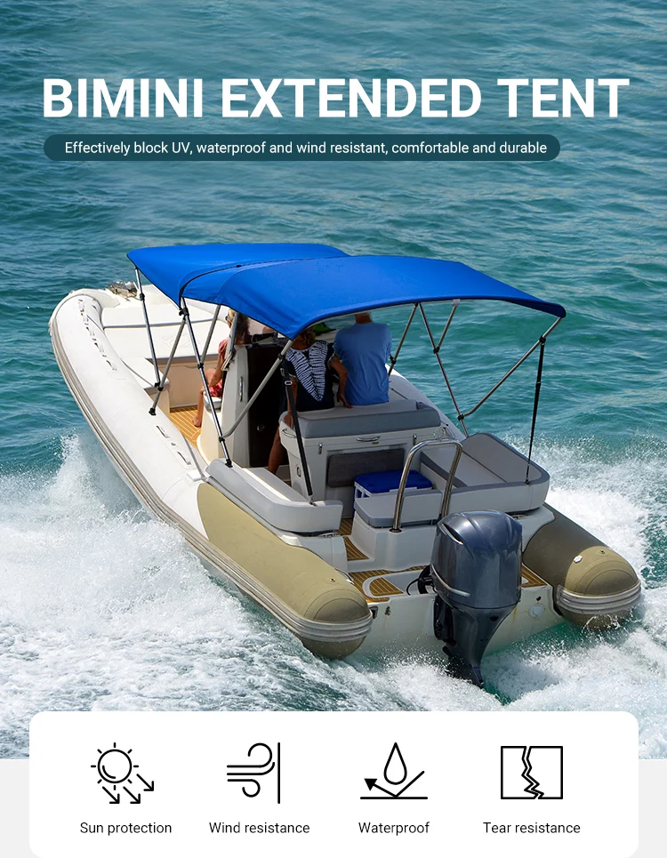 Homful Extension Bimini Top Extensible Bimini Boat Top Boat Canopy