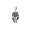 Steel-colored single pendant