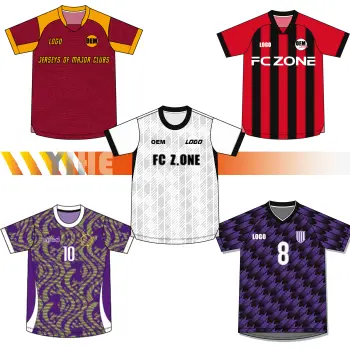 Customizable Retro Quick Dry Soccer Jersey for Adults Youth Sizes 25/26 OEM Service Name Logo Printing Automated Cutting Top